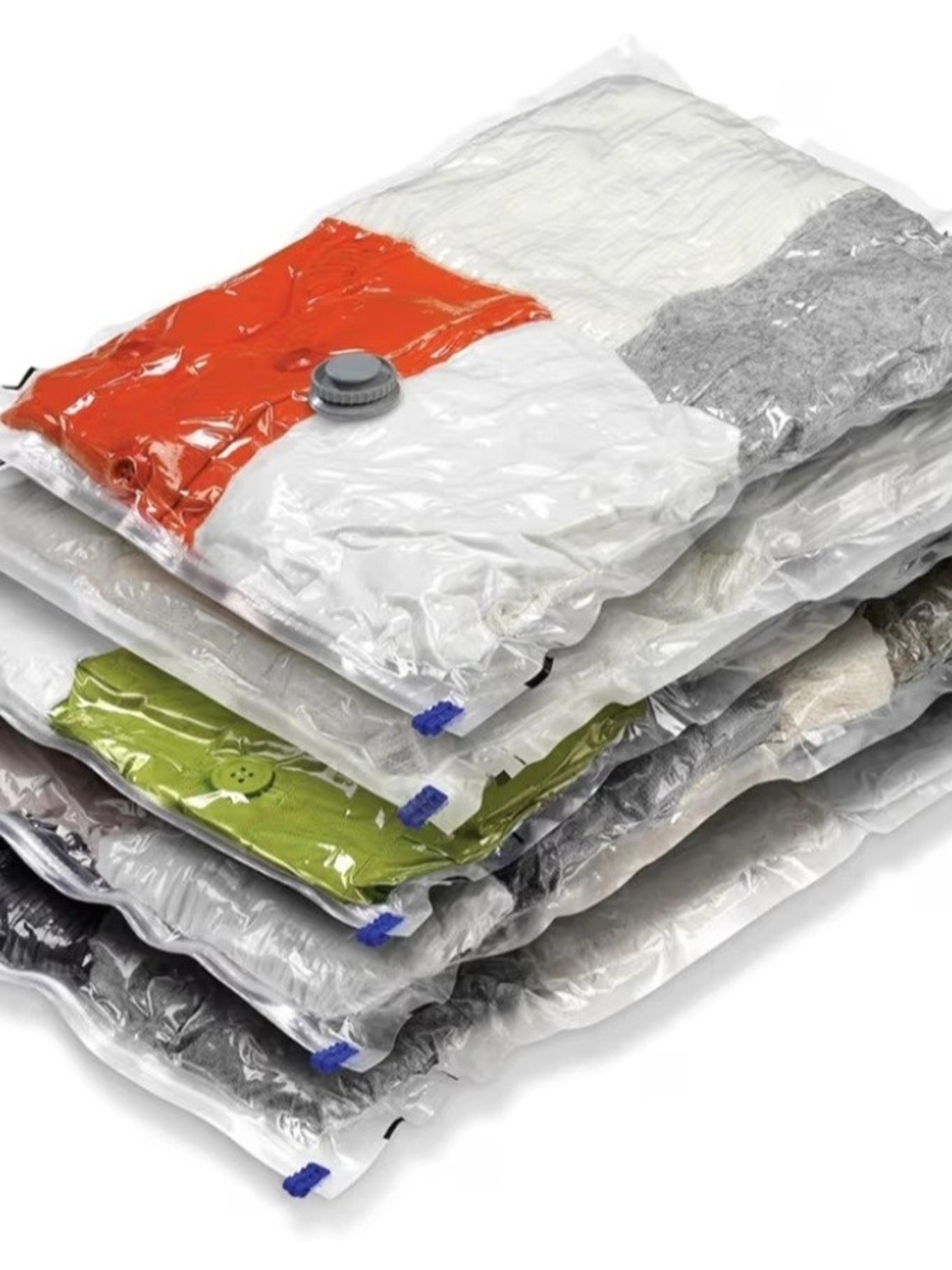 Vacuum Storage Bags  9 Pack - Heavy Duty- Reusable Space Savers New With Tags